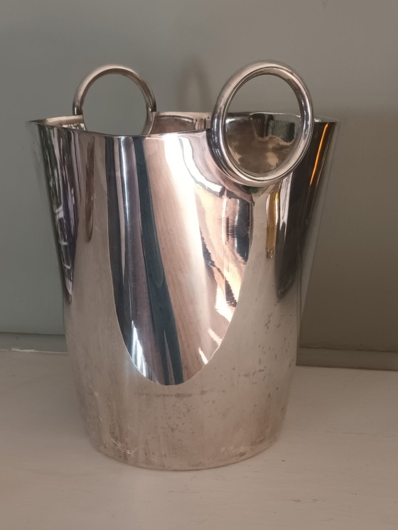 Image 1 of Silver-plated champagne cooler
