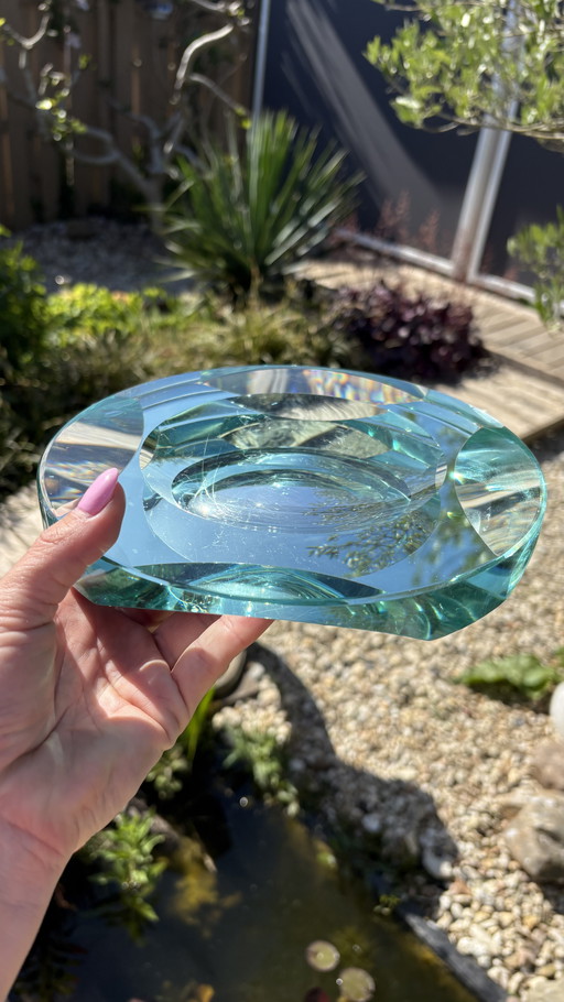 Cendrier ou bol en verre de Murano Gallotti & Radice design italien