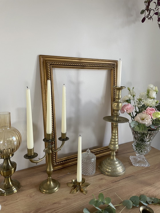 Image 1 of Ein Paar Messingkerzenständer