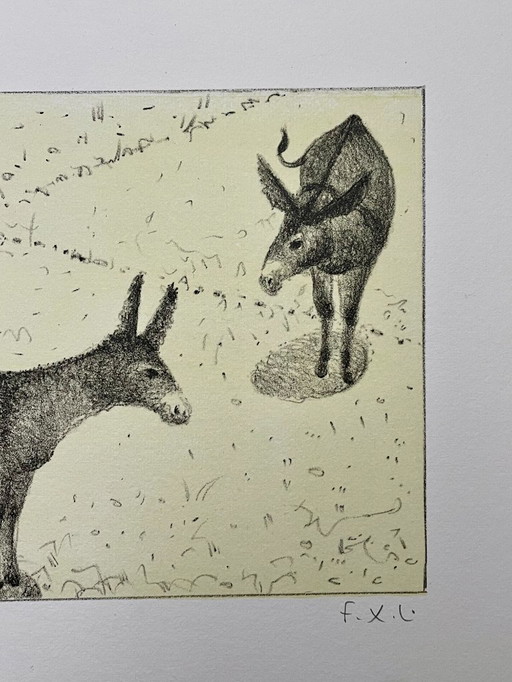 François-Xavier Lalanne (1927-2008) Gli asini, 2004