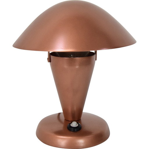 Lampada da tavolo regolabile vintage Bauhaus, Cecoslovacchia, anni '30