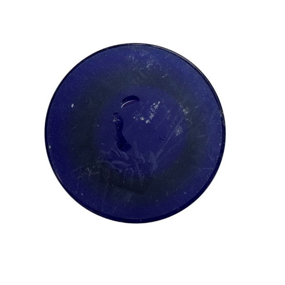 Image 1 of Vaso vintage in vetro di studio - Blu cobalto - 1960-1970 circa - Stile Murano - 975 g