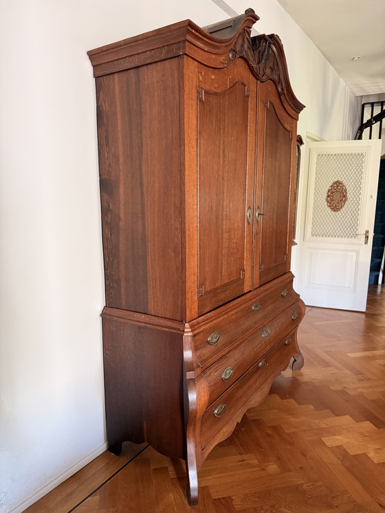 Cabinet ventral antique – Meubles de rangement, Wood, Brass (photo 2 of 5)