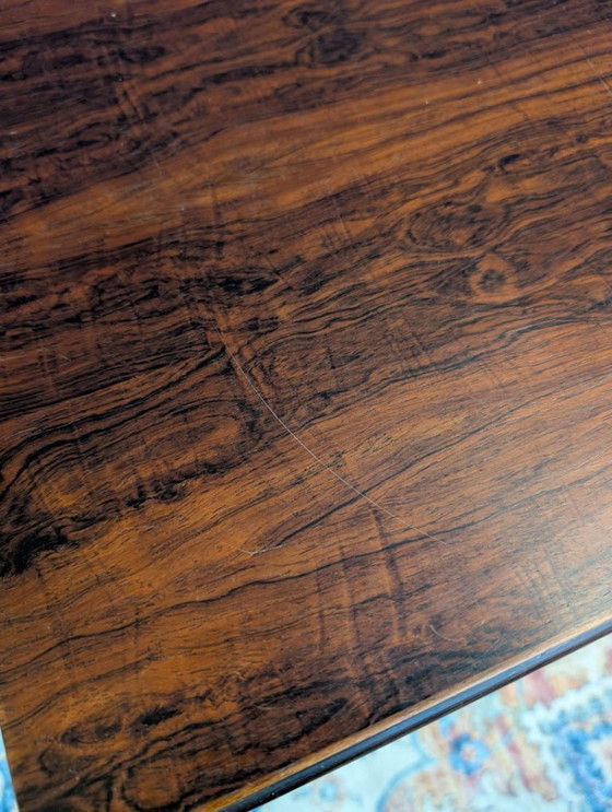 Image 1 of Meuble vinyle vintage en palissandre, fabriqué par Kai Winding pour P. Jeppesen Mobelfabrik, années 1960