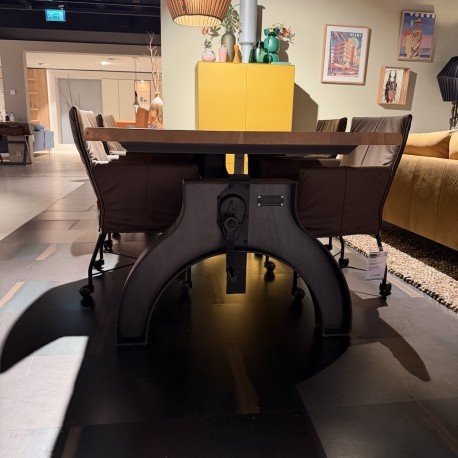 Mesa de comedor regulable en altura con patas robustas SL-011 – eettafels (photo 2 of 6)