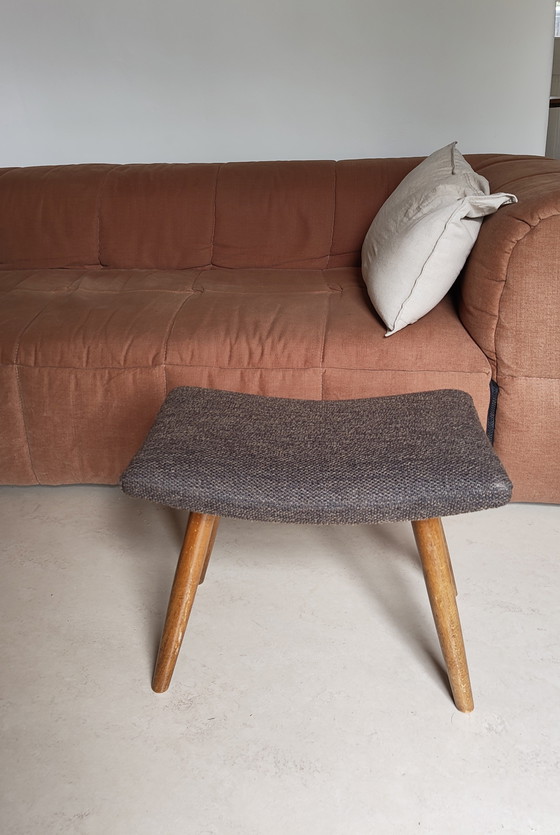 Image 1 of Sgabello, poggiapiedi o pouf vintage retrò