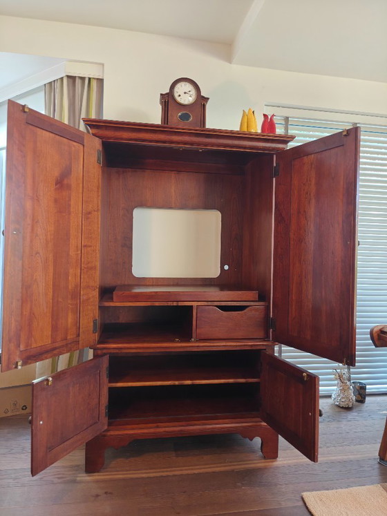 Image 1 of Bob Timberlake / Lexington solid Cherry wood cabinet – excellent condition