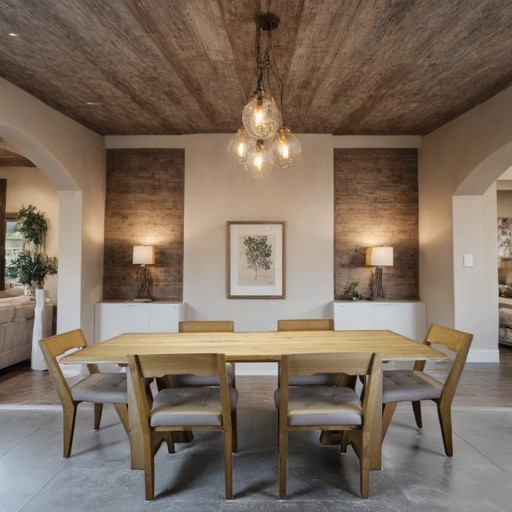 Table à manger Rover fabriquée à la main