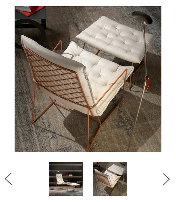 Image 1 of Syrma Armchair met bijzettafeltje