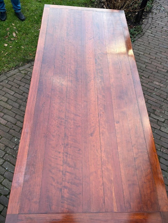 Image 1 of Mesa de comedor de madera de cerezo 240-100