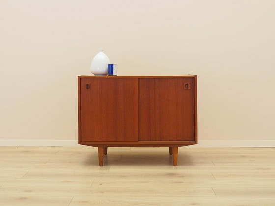 Image 1 of Teakhouten kast, Deens design, jaren 70, gemaakt in Denemarken.