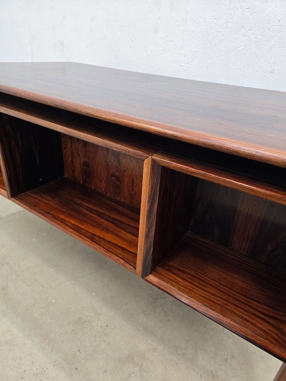 Image 1 of Rio rosewood desk by Erik Brouer for Brouer Møbelfabrik