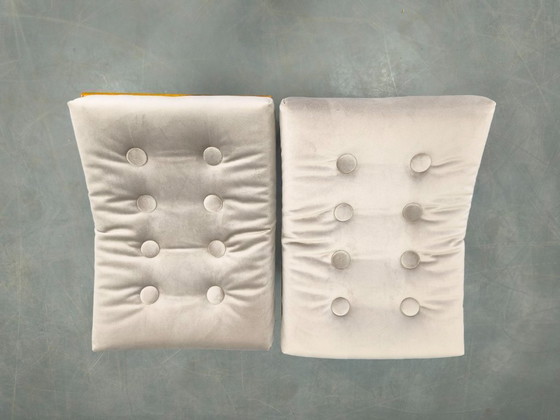 Image 1 of Coppia di poggiapiedi in acero di metà secolo, Cecoslovacchia, anni '60