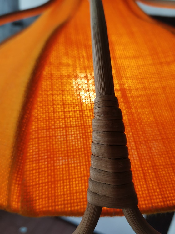 Image 1 of Boho vintage rotan hanglamp