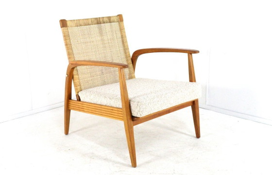 Image 1 of Vintage fauteuil 'Betzigau' rattan | 2 stuks op voorraad 