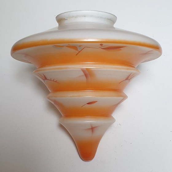 Image 1 of Unique Art Deco pendant lamp from the 1930s.