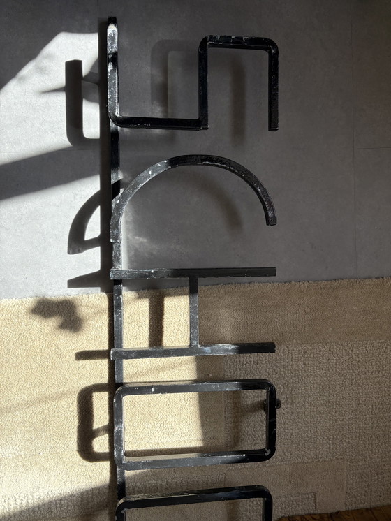 Image 1 of Lettres murales vintage en fonte art déco