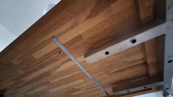Ethnicraft Table 6P – Dining tables, Metal, Wood (photo 5 of 7)