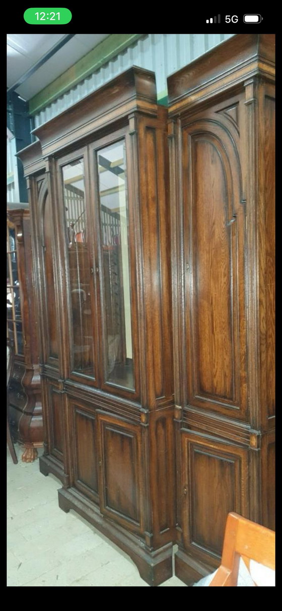 Image 1 of RAC Royal antiek Engelse boekenkast 