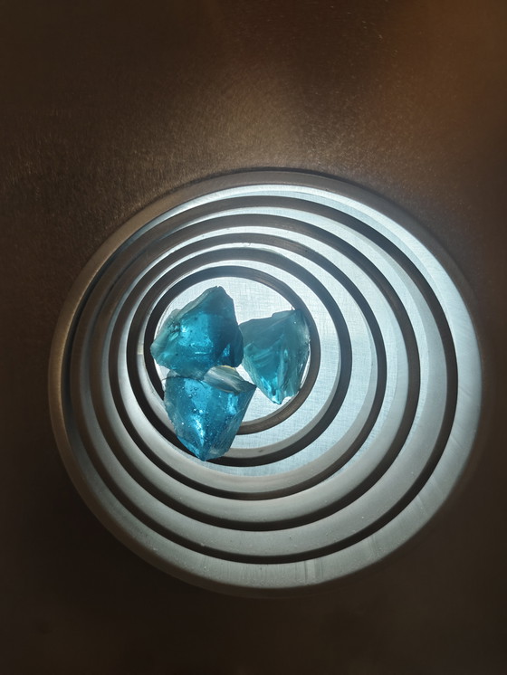 Image 1 of Angelo Brotto Esperia Quasar Wandleuchte – Space Age Design Italy / Wall Lamp 1970s