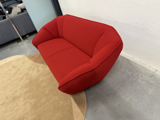 Image 1 of Pode Colla Divano 2,5 posti in tessuto Kvadrat Mosaico Rosso 203