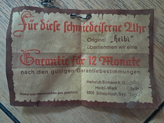 Image 1 of Small copper clock