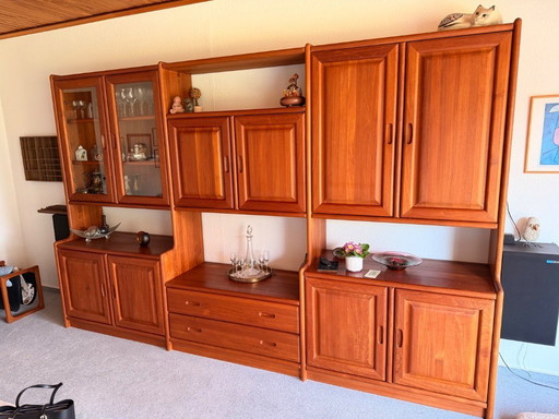 Dyrlund teak wall unit for sale