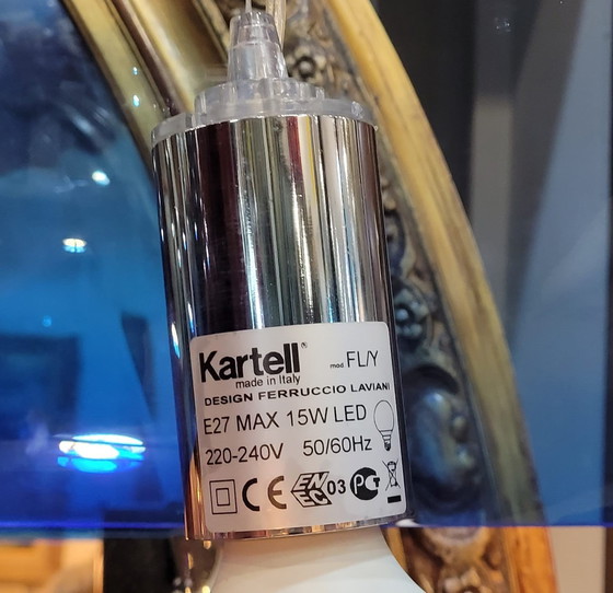 Image 1 of Pareja de Lámparas FL/Y, Kartell, Altuglas, 80’s/90’s – Italia