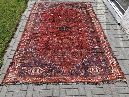 Tappeto persiano annodato a mano 320 x 218