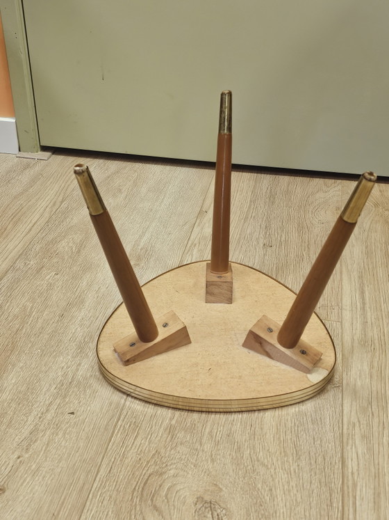 Image 1 of Table d'appoint vintage en marbre