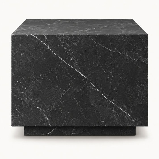 RH MARBLE PLINTH CUBE BEISTELLTISCH, Restoration Hardware, Couchtische, Marmor, Grau, Minimalisme (Foto 3 von 15)