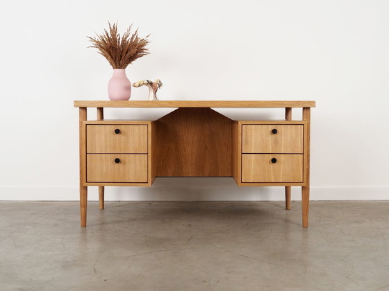 Image 1 of Oak desk, Scandinavian design