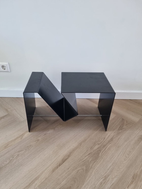 Pieper Concept - Mesa auxiliar de vestíbulo negra – Mesas auxiliares, Metal (photo 5 of 6)