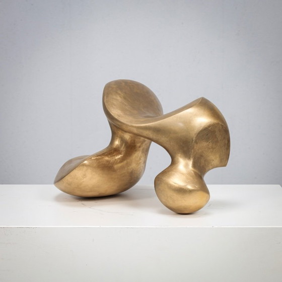 Image 1 of Scultura astratta in bronzo biomorfo di Felix van de Beek, Paesi Bassi, anni 2000
