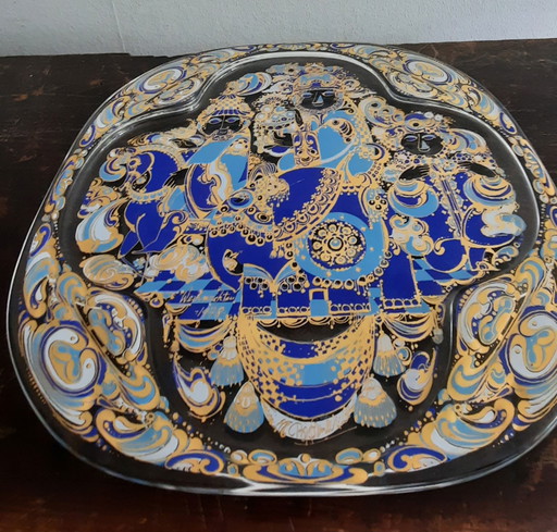 Bjorn Wiinblad for Rosenthal wall plate