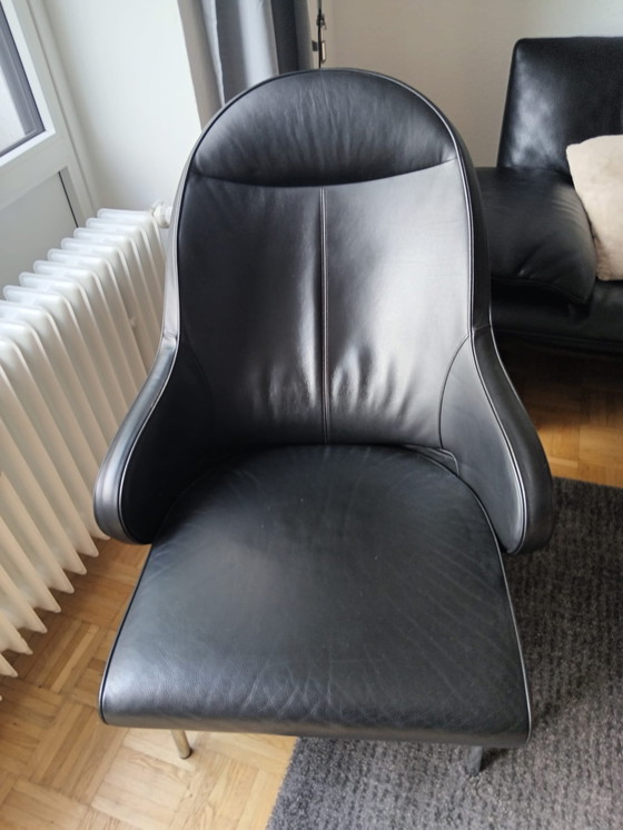 Image 1 of Ip Design, leren fauteuil