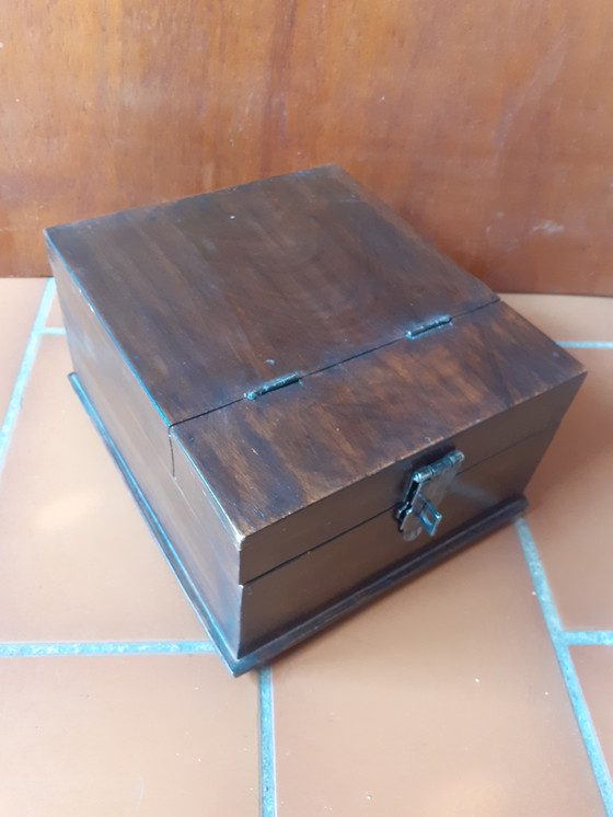 Image 1 of Jewelry box with mirror