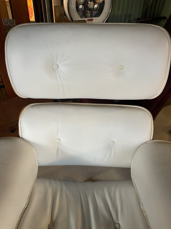 Eames Lounge Chair Vitra/Herman Miller Replica – Stoelen / fauteuils, Leather, Metal (photo 6 of 12)