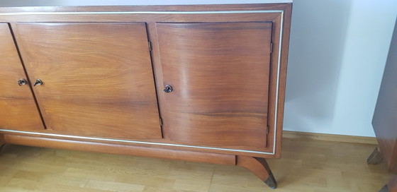 Image 1 of Sideboard, pure Art Deco from France, original, 160x9x50