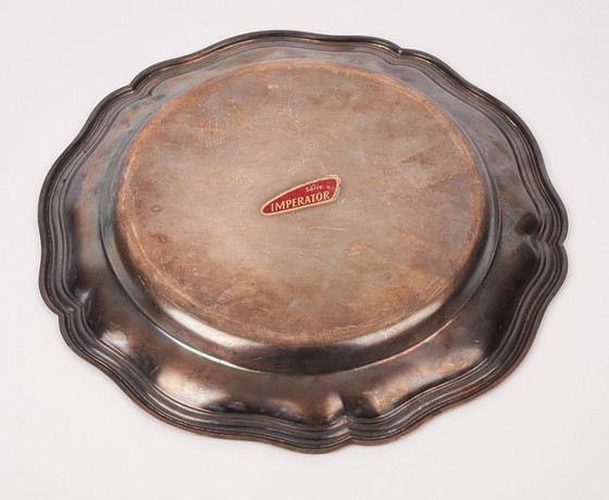 Image 1 of Versilberte Platte "Quist IaN" schwer