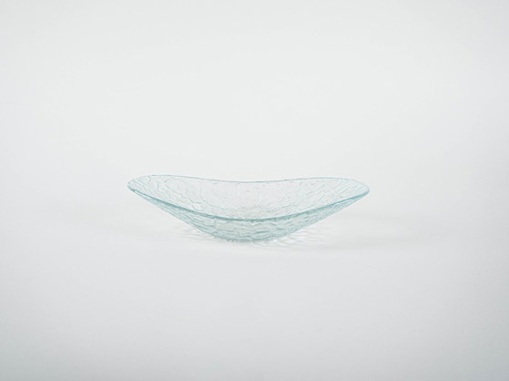 Image 1 of Glass serving dish, Danish design, 1970s, made in Denmark