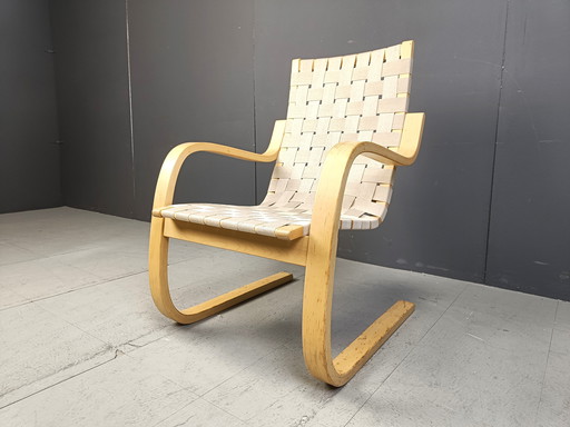 Alvar Aalto Modell 406 Sessel für Artek, 1970er Jahre