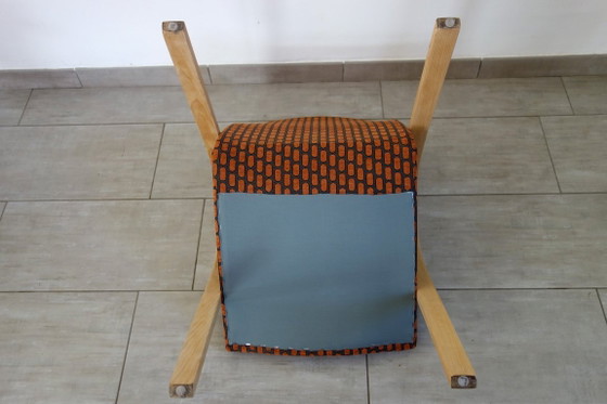 Image 1 of Een paar Bow Wood fauteuils van Steiner, jaren 1950.