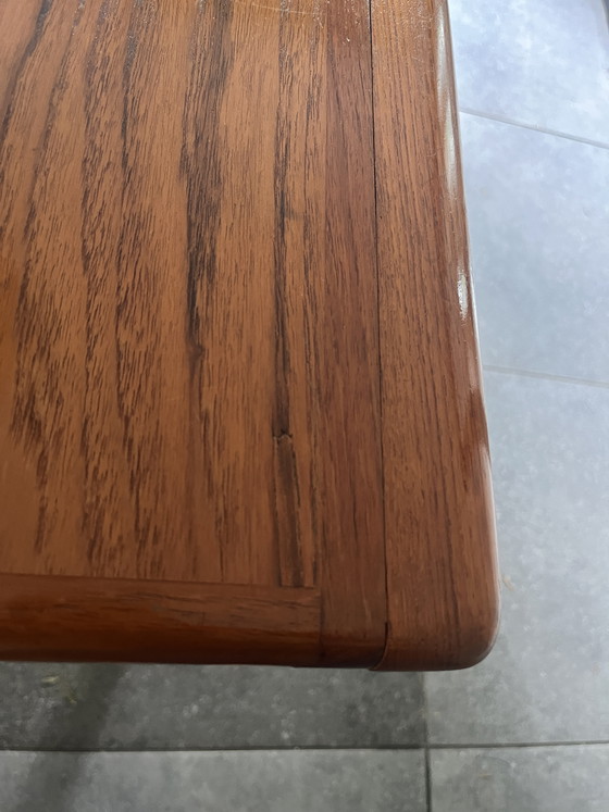 Image 1 of Mid-century dining table.
