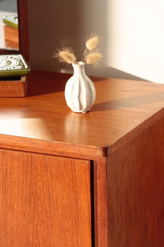 Image 1 of Restored Vintage Teak Dressing Table from the 1960s