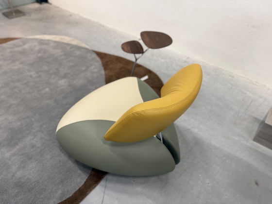 Image 1 of Leolux Pallone Fauteuil Senso leer Amber