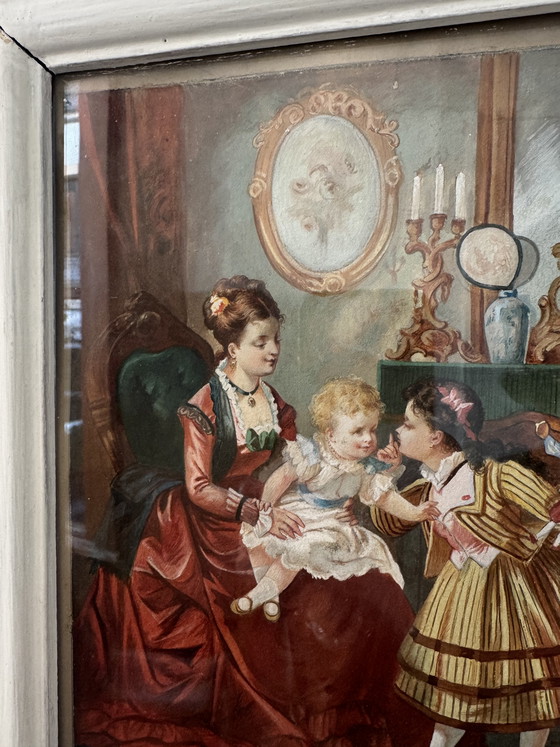 Image 1 of Gouache sur papier ancienne