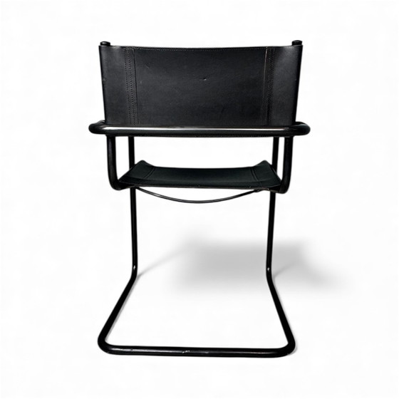 Image 1 of Bauhaus Cesca stoel - zwart leer