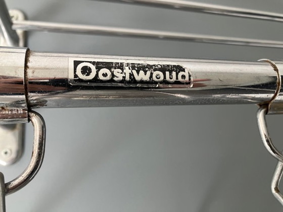 Oostwoud Vintage wall coat rack – Metal, Chrome (photo 4 of 5)