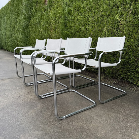 Image 1 of Vintage chrome buisframestoelen